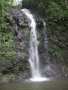 Rainforest valley waterfall